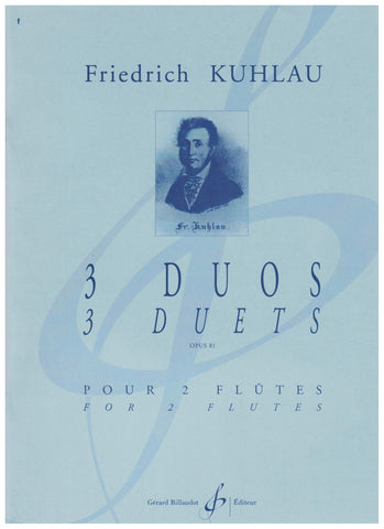Kuhlau, Friedrick : Op. 81 for Two Flutes