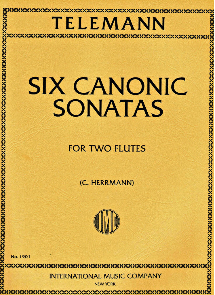 Telemann, Georg Philipp : Six Canonic Sonatas