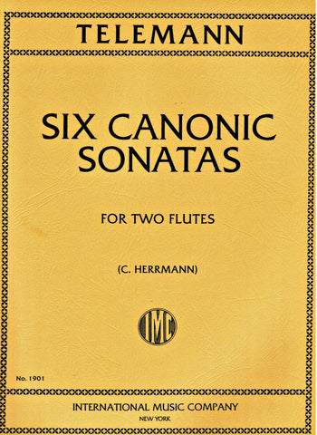 Telemann, Georg Philipp : Six Canonic Sonatas