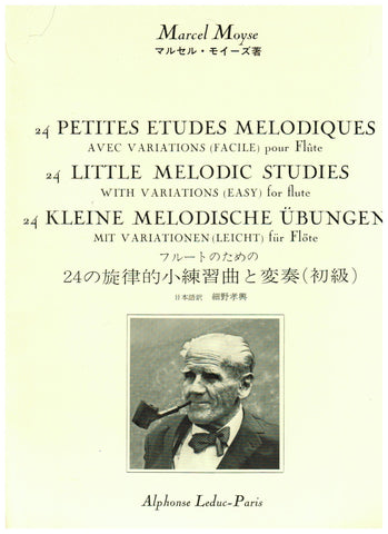 Moyse, Marcel : 24 Petites Etudes Melodiques