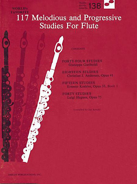 117 Melodious and Progressive Studies for Flute