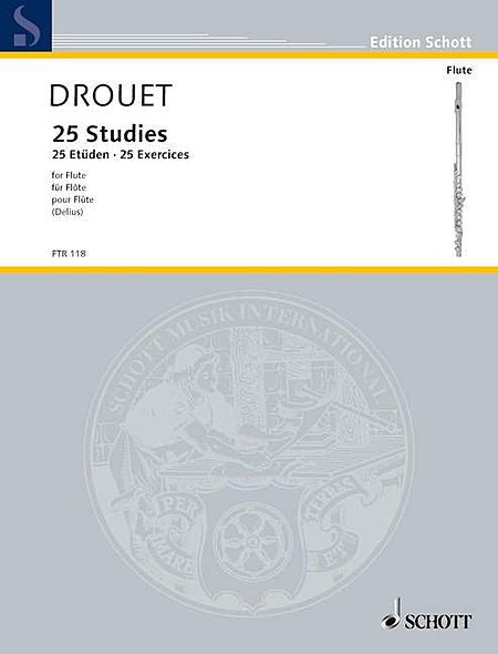 Drouet, Louis : 25 Studies