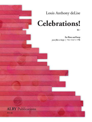 deLise, Louis Anthony : Celebrations for Flute and Harp *Flute Pro Shop Miniatures*