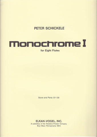 Schickele, Peter : Monochrome I