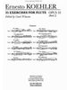 Koehler, Ernesto: 35 Exercises for the Flute, Op. 33 Book 2