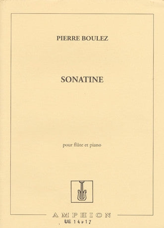 Boulez, Pierre: Sonatine