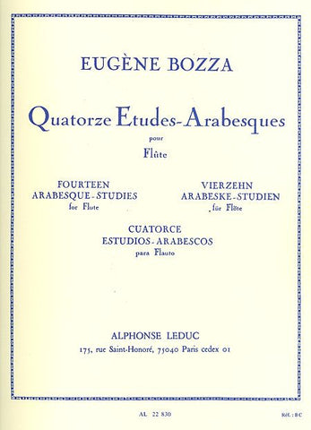 Bozza, Eugene : 14 Etudes Arabesques