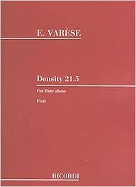 Varese, Edgard : Density 21.5