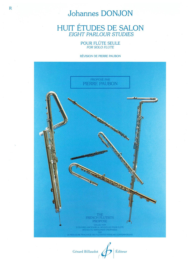 DonJon, Johannes : Eight Parlour Studies for solo flute