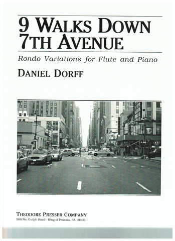 Dorff, Daniel : Nine walks down 7th Ave.