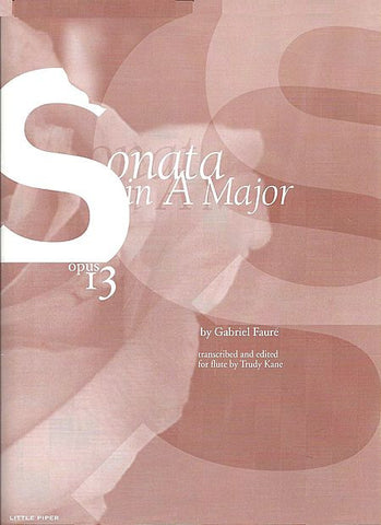 Faure, Gabriel : Sonata in A Major,  Op. 13