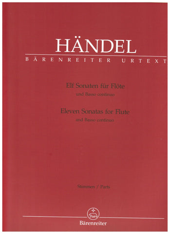 Handel, George Frideric : Eleven Sonatas for Flute