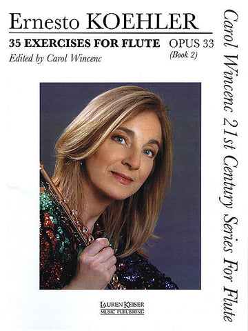 Koehler, Ernesto: 35 Exercises for the Flute, Op. 33 Book 2