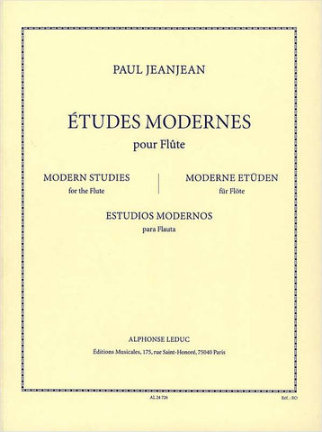 Jeanjean, Paul : Etudes Modernes