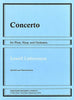 Liebermann, Lowell :  Concerto for Flute, Harp and Orchestra, Op.48