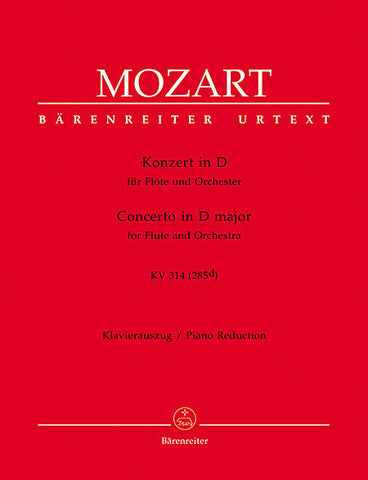 Mozart, Wolfgang Amadeus: Concerto in D Major KV 314