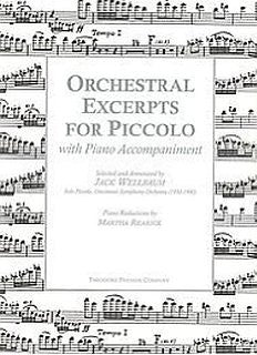 Wellbaum, Jack : Orchestral Excerpts for Piccolo