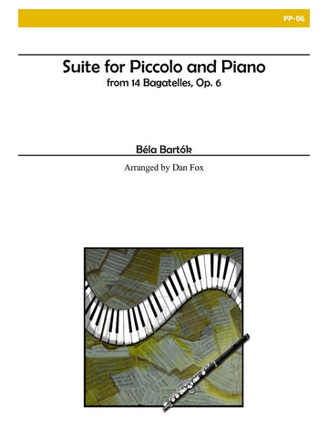 Bartok, Bela : Suite for Piccolo and Piano , Op. 6
