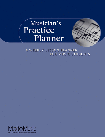 Musicians Practice Planner