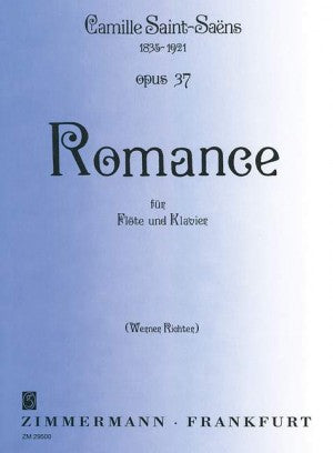 Saint~Saens, Camille : Romance for Flute and Piano Op. 37