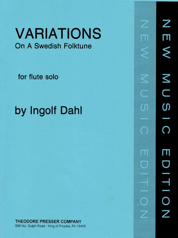 Dahl, Ingolf : Variations on a Swedish Folktune